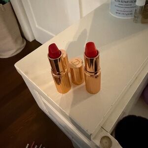 Charlotte Tilbury red lipstick duo